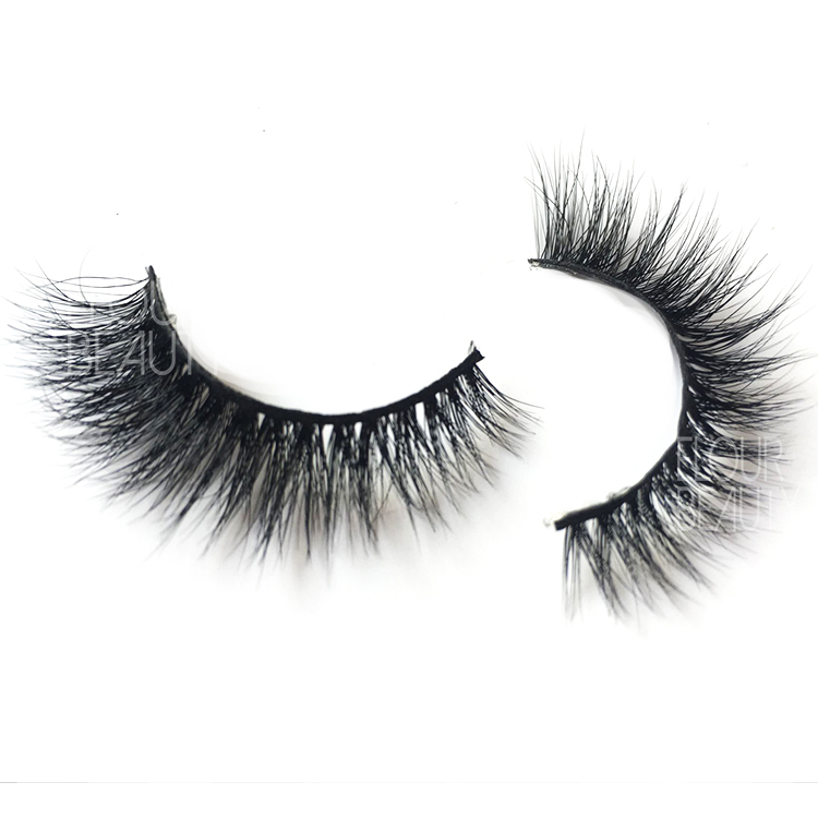  Mink 3d natural false eyelashes factory supply EJ66